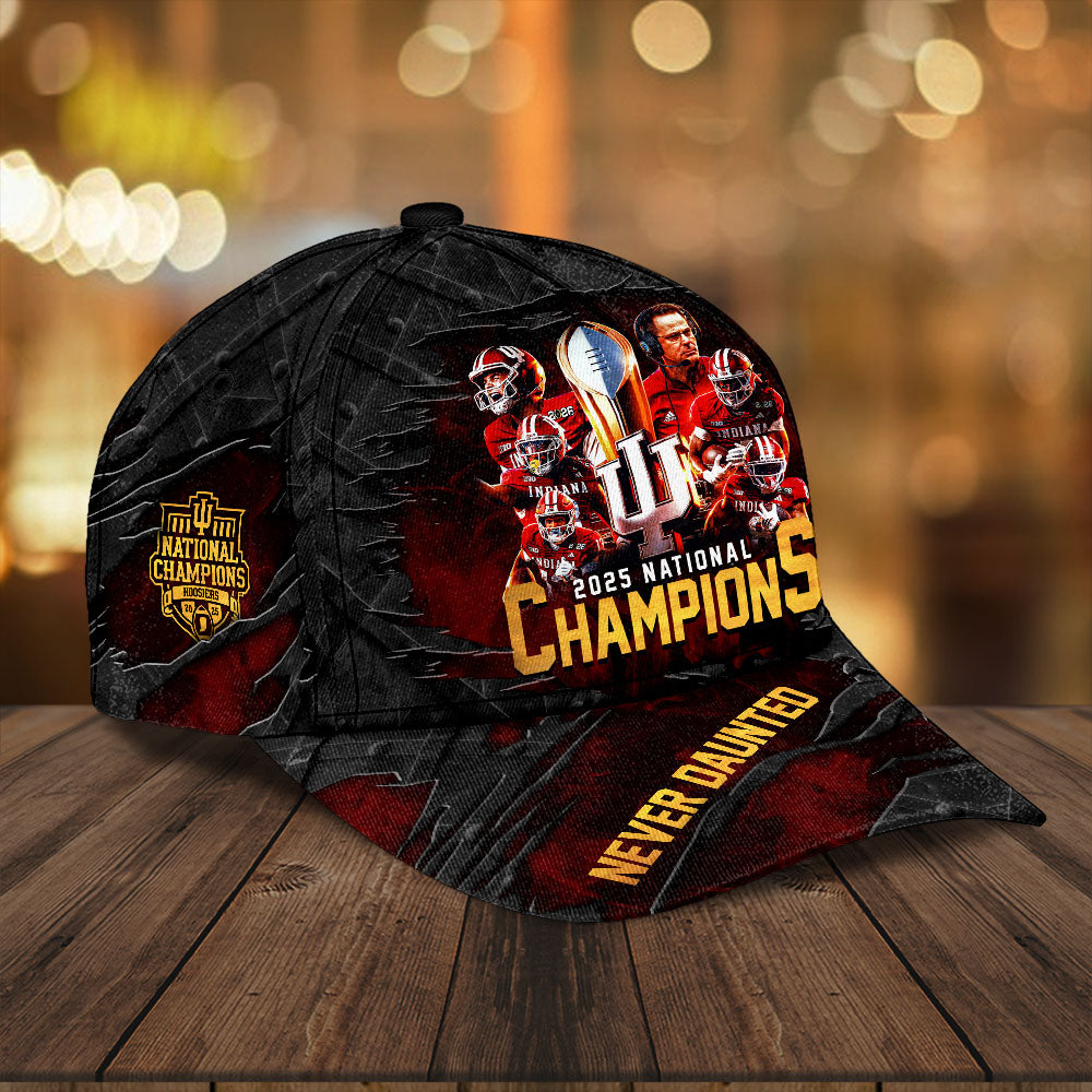 Indiana Hoosiers Football 2025 National Champions Classic Cap – HOATT15814