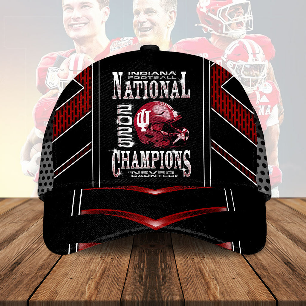 Indiana Hoosiers Football 2025 National Champions Classic Cap – HOATT15839