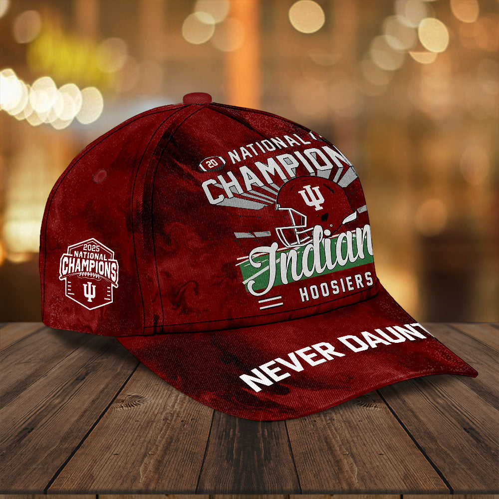 Indiana Hoosiers Football 2025 National Champions Classic Cap – TANTN21256