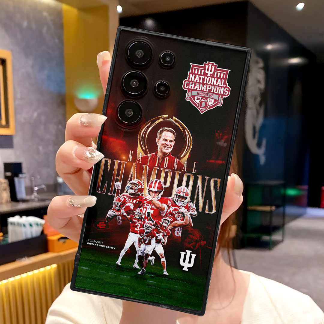 Indiana Hoosiers Football 2026 National Champions Phone Case – HOATT15792