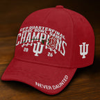 Indiana Hoosiers Football 2026 Rose Bowl Champions Classic Cap – HOATT15454