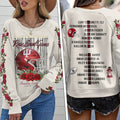 Indiana Hoosiers Football 2026 Rose Bowl Round Neck Raglan Sleeve Sweatshirt – MAITM14268