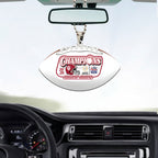 Indiana Hoosiers Football Peach Bowl Champions Custom shape 2-sided Acrylic Car Ornament – MAITM14401
