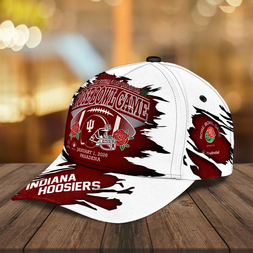 Indiana Hoosiers Football Rose Bowl Game Classic Cap – MAITM14089