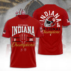 Indiana Hoosiers Football 2025 National Champions 3D Apparel – TANTN20426