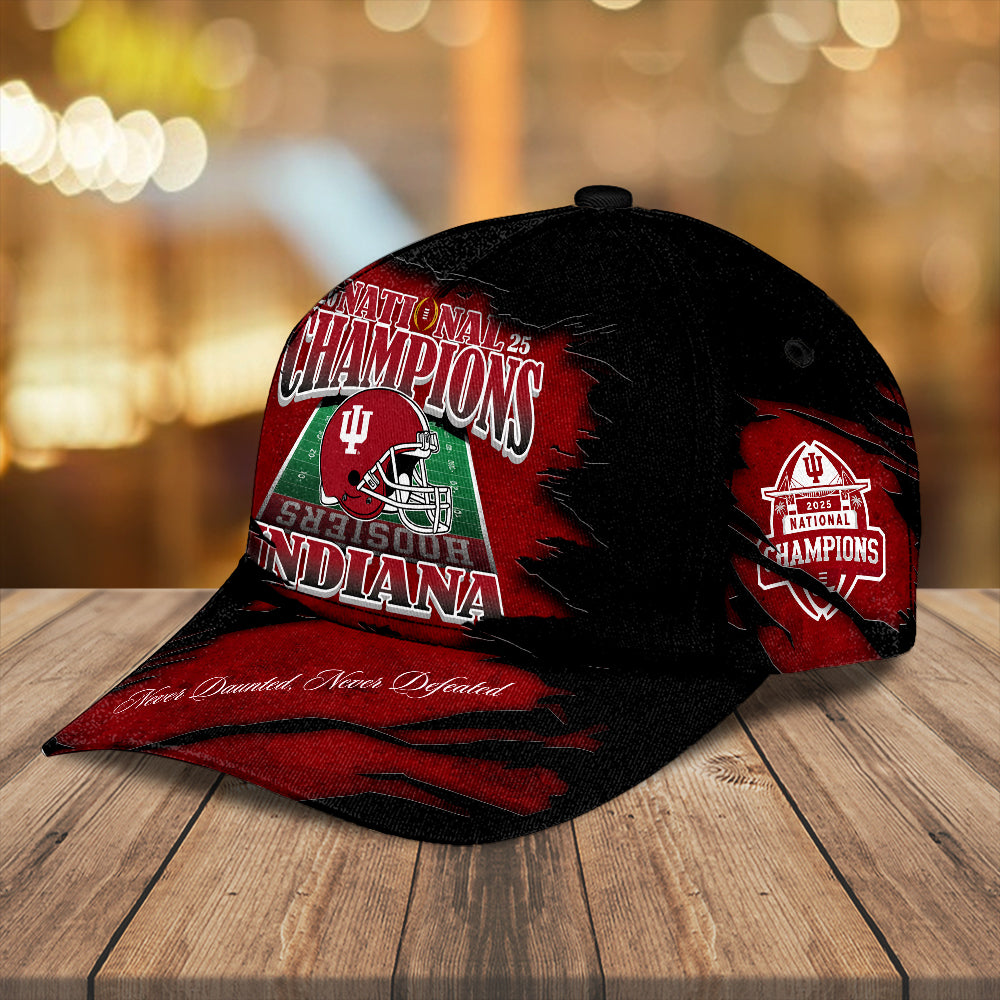 Indiana Hoosiers Football 2025 National Champions Classic Cap – TANTN20561