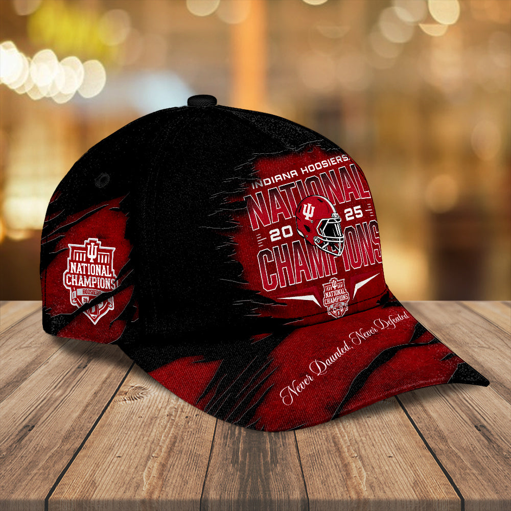 Indiana Hoosiers Football 2025 National Champions Classic Cap – TANTN20564