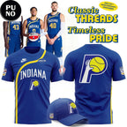 Indiana Pacers ABA 2026 Classic Threads Timeless Pride T-Shirt