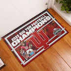 Indiana Hoosiers Football Big Ten Champions Doormat – TMTHU2547