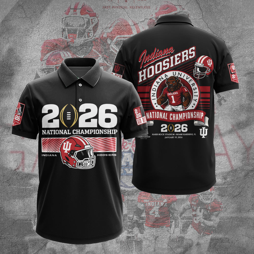 Indiana Hoosiers Football 2026 National Championship 3D Apparel – TANTN20137