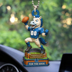 Indianapolis Colts 2025 Season Custom shape 2-sided Acrylic Car Ornament – HOATT13671