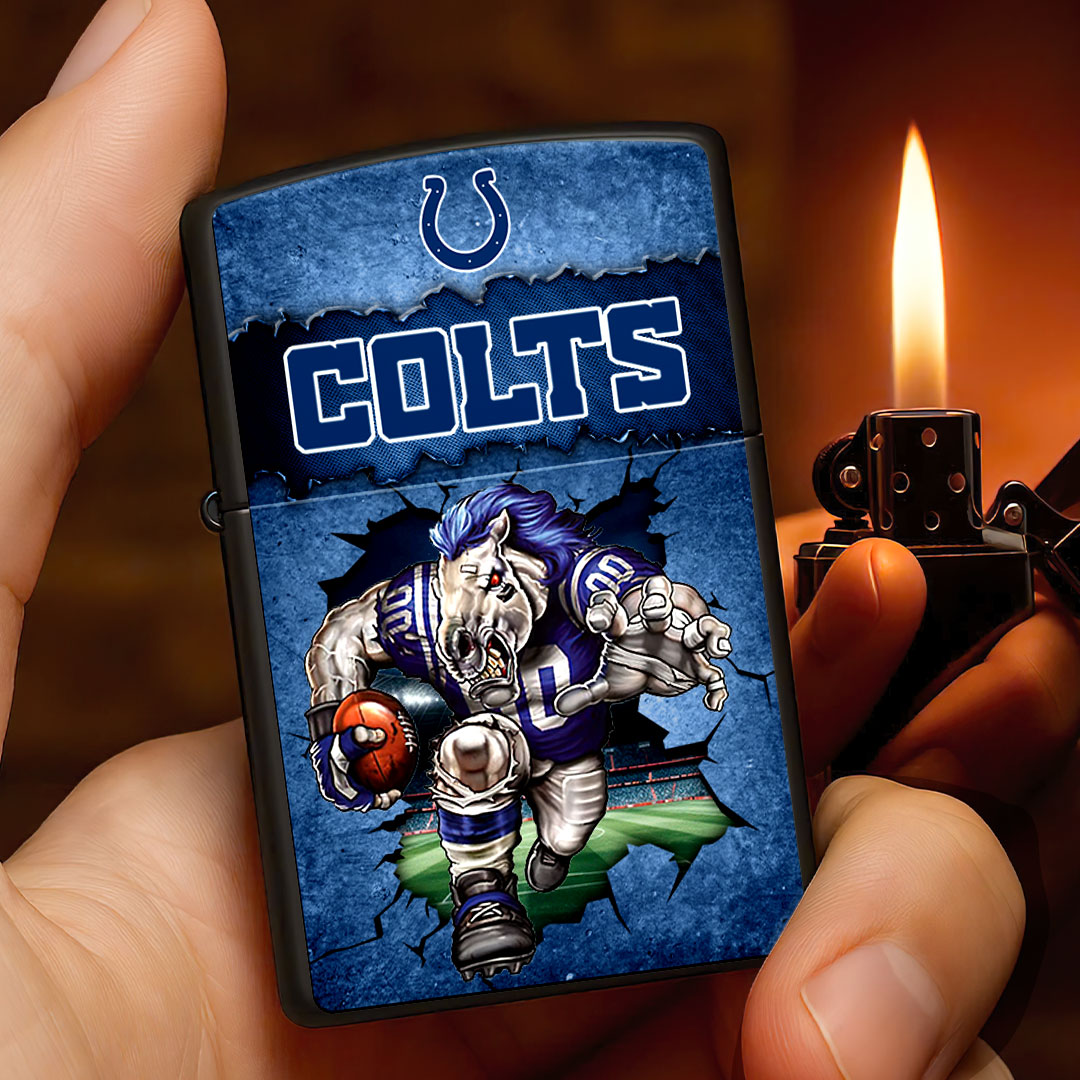 Indianapolis Colts Zippo Lighter Case (No Insert) – HOATT13323