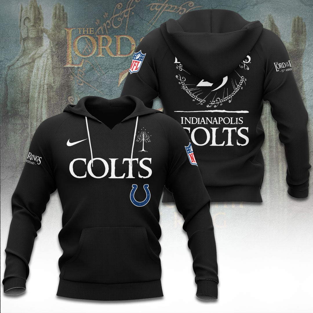 Indianapolis Colts x The Lord of The Rings 25 Years 3D Apparel – TANTN19566