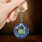 Indianapolis Colts Custom Shape 2-sided Keychain – HOATT12694