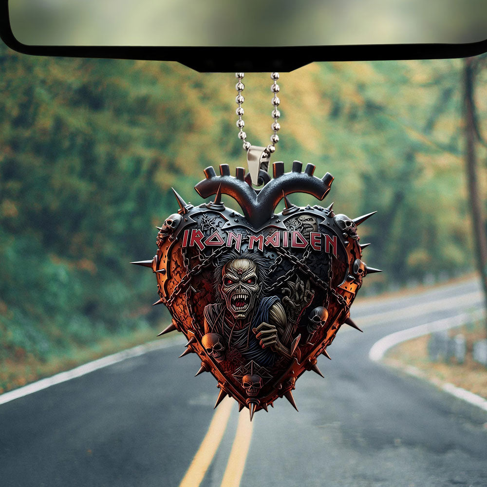 Iron Maiden Custom Shape 1-sided Acrylic Car Ornament – GNENEW622