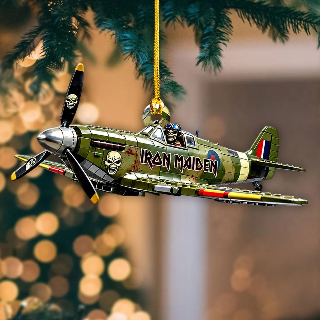 Iron Maiden Custom Shape 2-side Printed Acrylic Ornament – HOATT21502