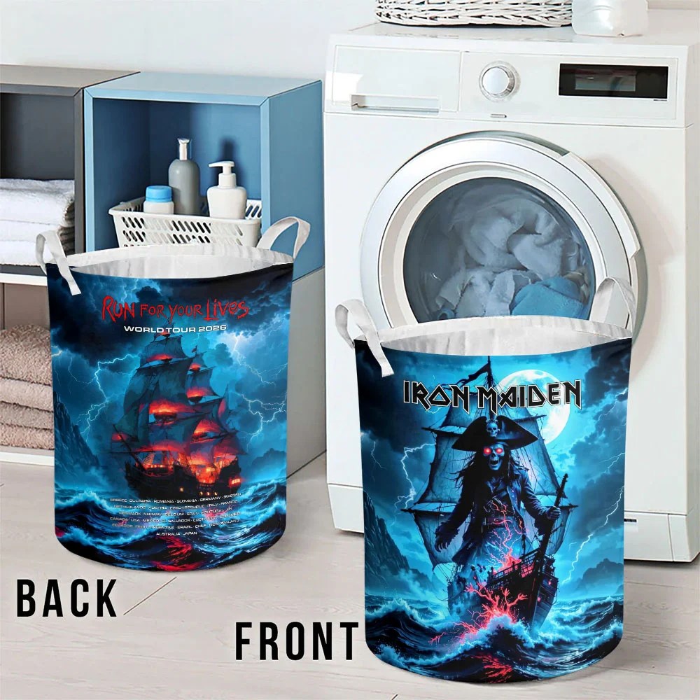 Iron Maiden 2026 World Tour Laundry Basket – HOATT21288
