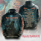 Iron Maiden 2026 World Tour 3D Apparel – TMTHU4909