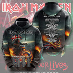 Iron Maiden 2026 World Tour 3D Apparel – TMTHU5426