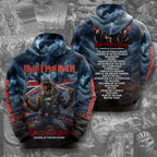 Iron Maiden 2026 World Tour 3D Apparel – TMTHU6007