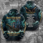 Iron Maiden 2026 World Tour 3D Apparel – TMTHU6008