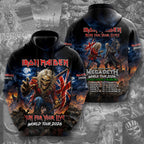 Iron Maiden 2026 World Tour 3D Apparel – TMTHU7116