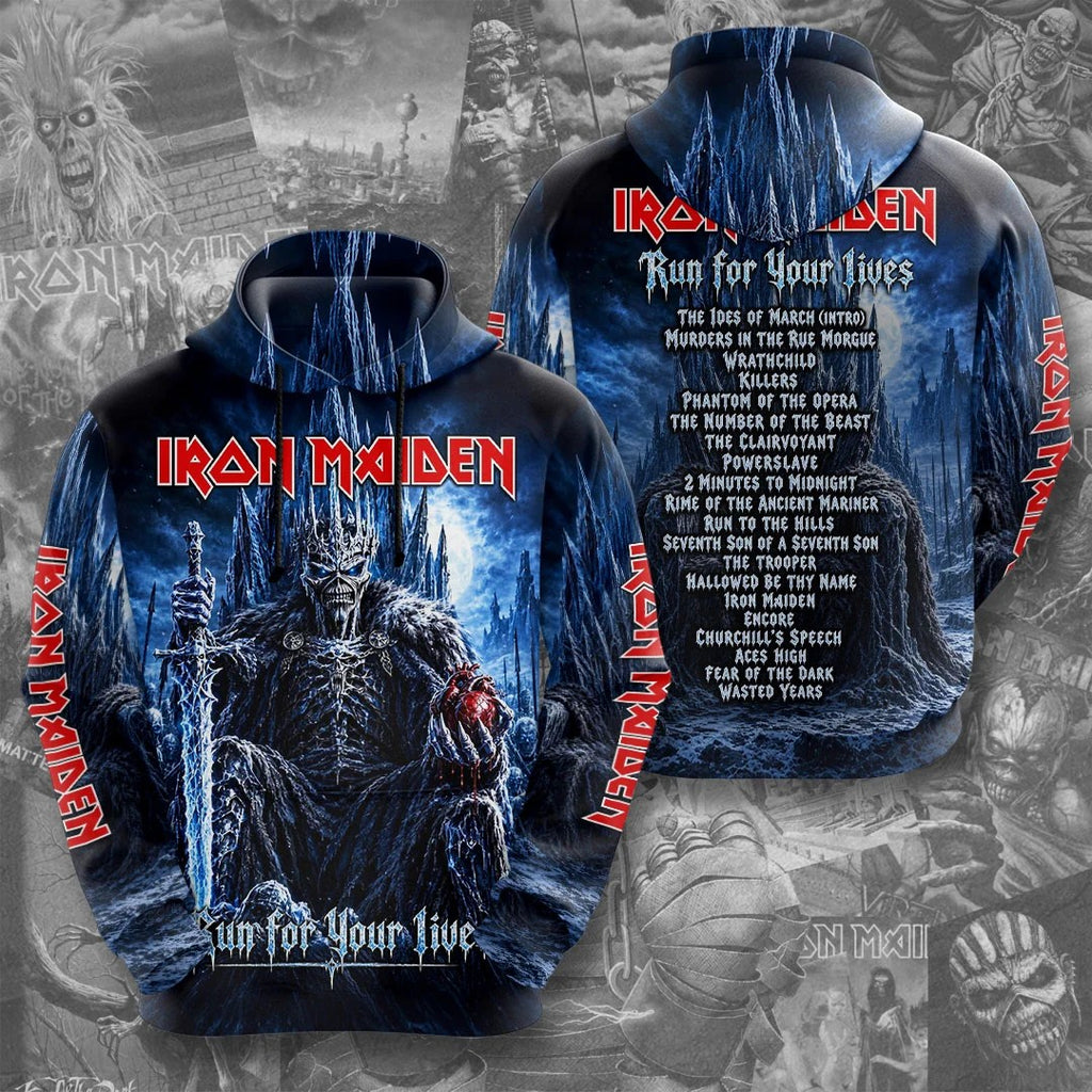 Iron Maiden 2026 World Tour 3D Apparel – TMTHU9774