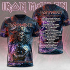 Iron Maiden 2026 World Tour 3D Apparel – TMTHU6900