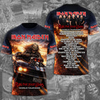 Iron Maiden 2026 World Tour 3D Apparel – TMTHU5487