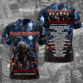 Iron Maiden 2026 World Tour 3D Apparel – TMTHU6473