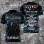 Iron Maiden 2026 World Tour 3D Apparel – TMTHU6533
