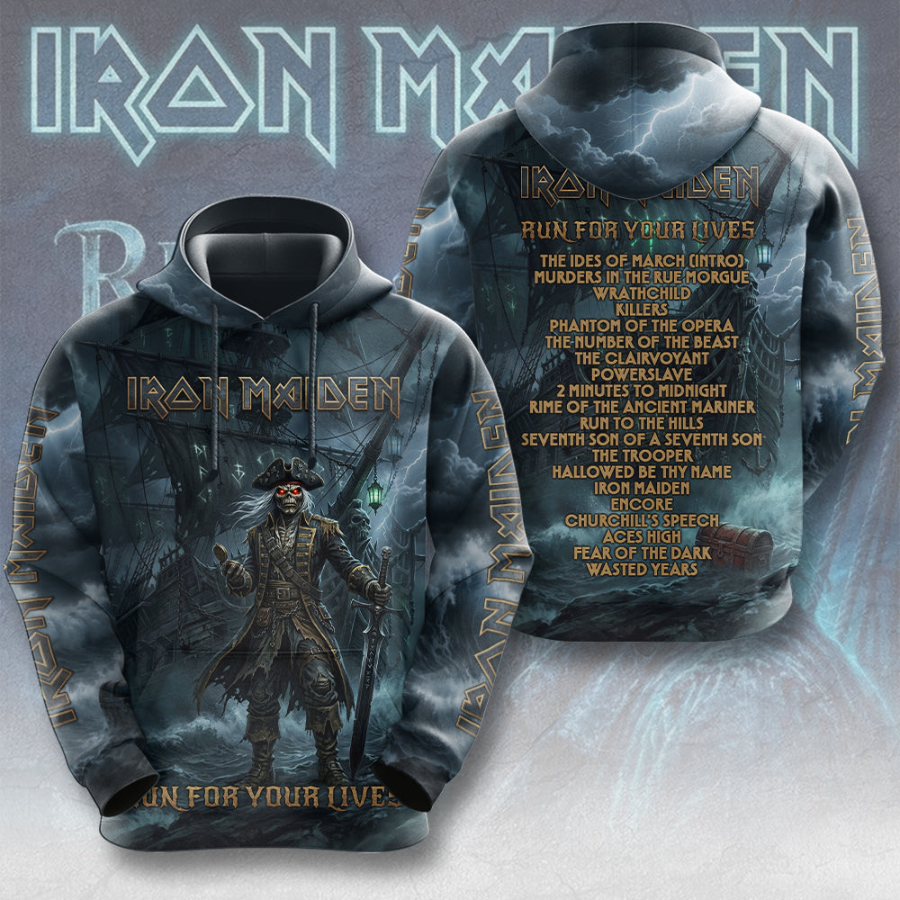Iron Maiden 2026 World Tour 3D Apparel – TMTHU6528