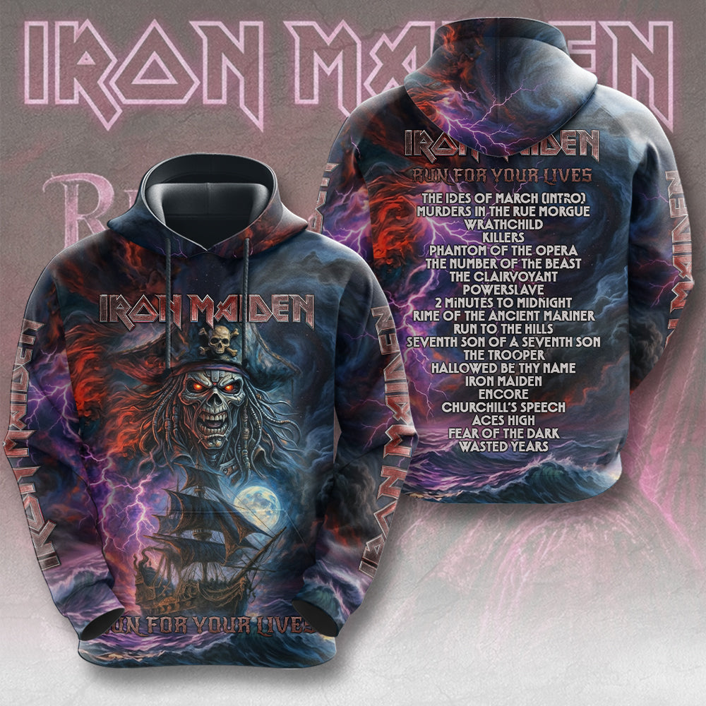 Iron Maiden 2026 World Tour 3D Apparel – TMTHU6900