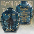 Iron Maiden 2026 World Tour 3D Apparel – TMTHU6993