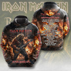Iron Maiden 2026 World Tour 3D Apparel – TMTHU6988