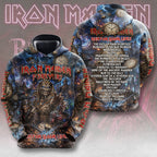 Iron Maiden 2026 World Tour 3D Apparel – TMTHU6989