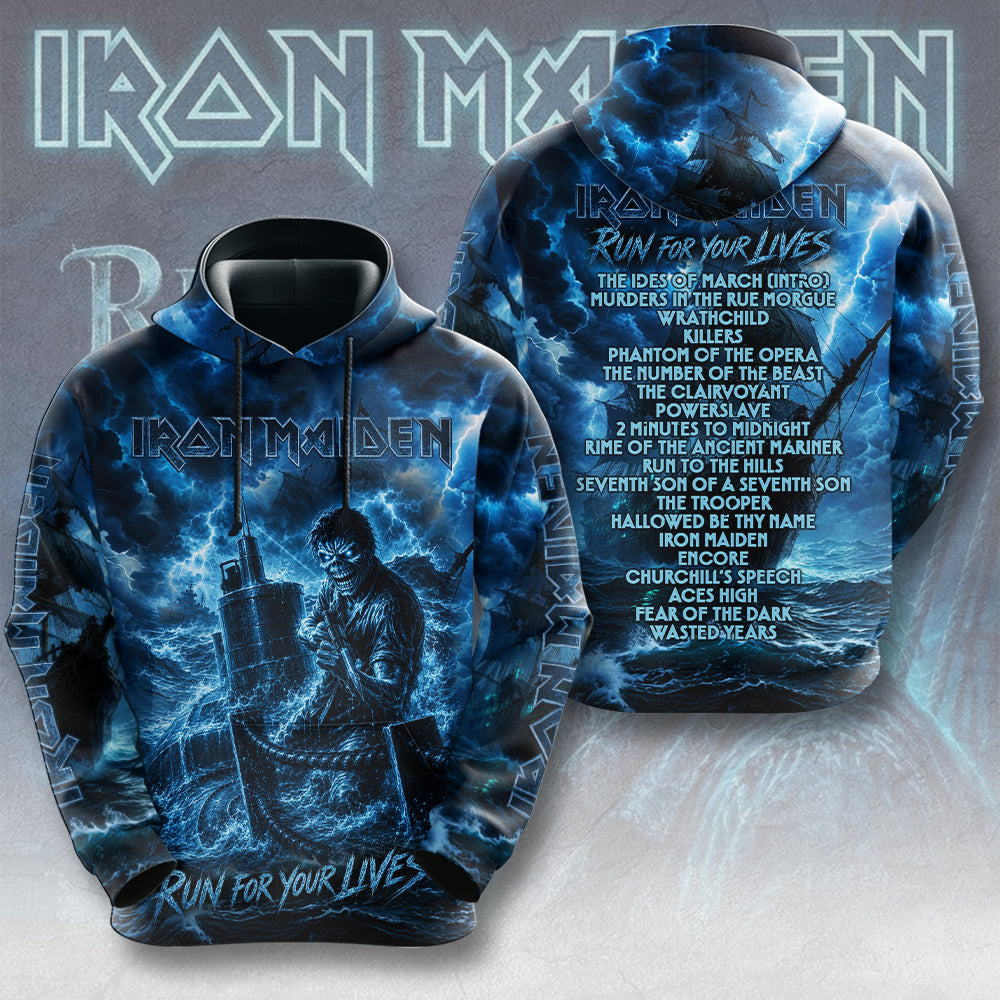 Iron Maiden 2026 World Tour 3D Apparel – TMTHU7029