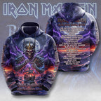 Iron Maiden 2026 World Tour 3D Apparel – TMTHU7147