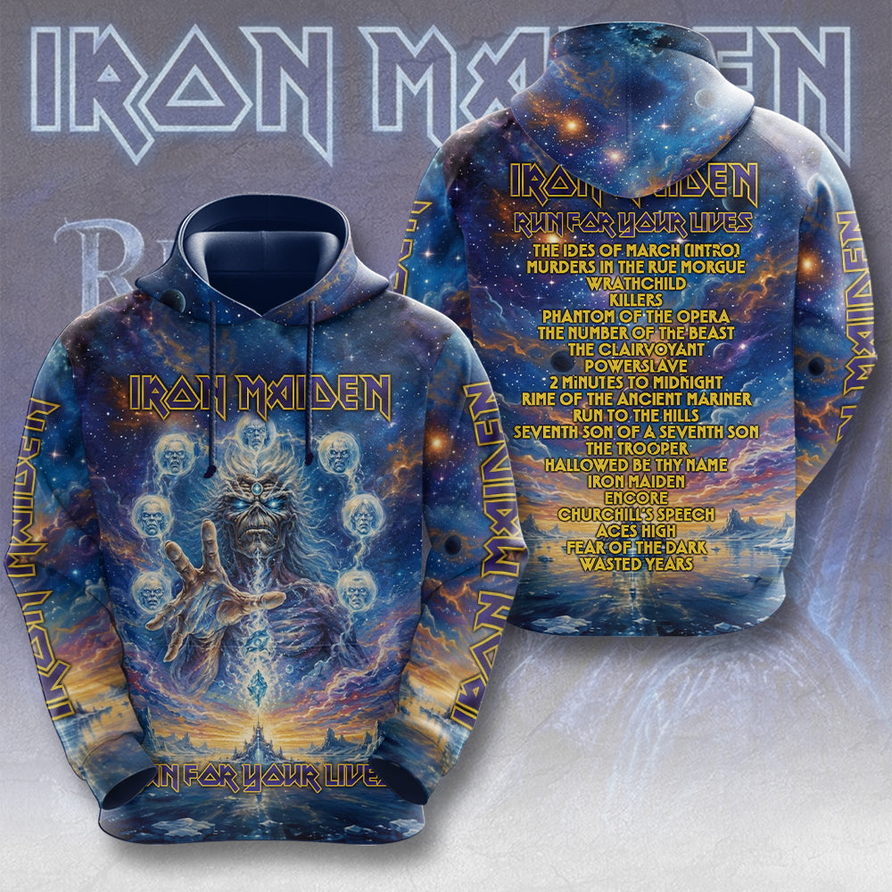 Iron Maiden 2026 World Tour 3D Apparel – TMTHU7240