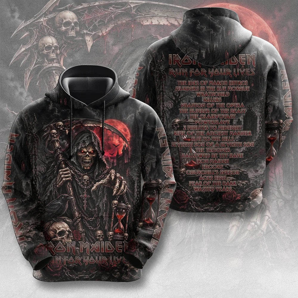 Iron Maiden 2026 World Tour 3D Apparel – TMTHU9357