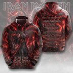 Iron Maiden 2026 World Tour 3D Apparel – TMTHU9363
