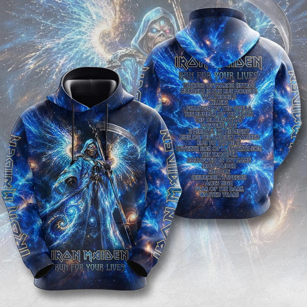 Iron Maiden 2026 World Tour 3D Apparel – TMTHU9452