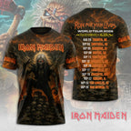 Iron Maiden 2026 World Tour 3D Apparel – MAITM14977