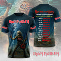 Iron Maiden 2026 World Tour 3D Apparel – MAITM15067