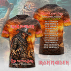 Iron Maiden 2026 World Tour 3D Apparel – MAITM15255