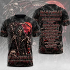 Iron Maiden 2026 World Tour 3D Apparel – TMTHU9357