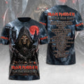 Iron Maiden 2026 World Tour 3D Apparel – TMTHU9548