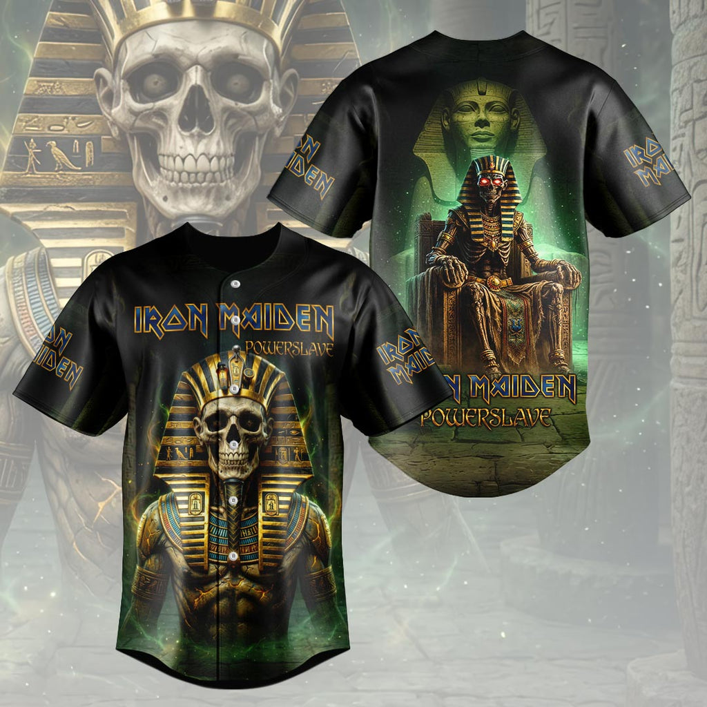 Iron Maiden 2026 World Tour Baseball Jersey – HOATT19554