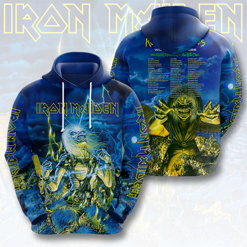 Iron Maiden 2026 World Tour 3D Apparel – HOATT16527