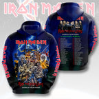 Iron Maiden 2026 World Tour 3D Apparel – HOATT16563
